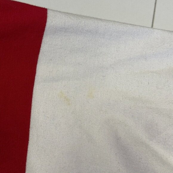 Gant Rugger Long Sleeve Rugby Shirt Mens Medium White Striped Collared VTG USA - Picture 7 of 14